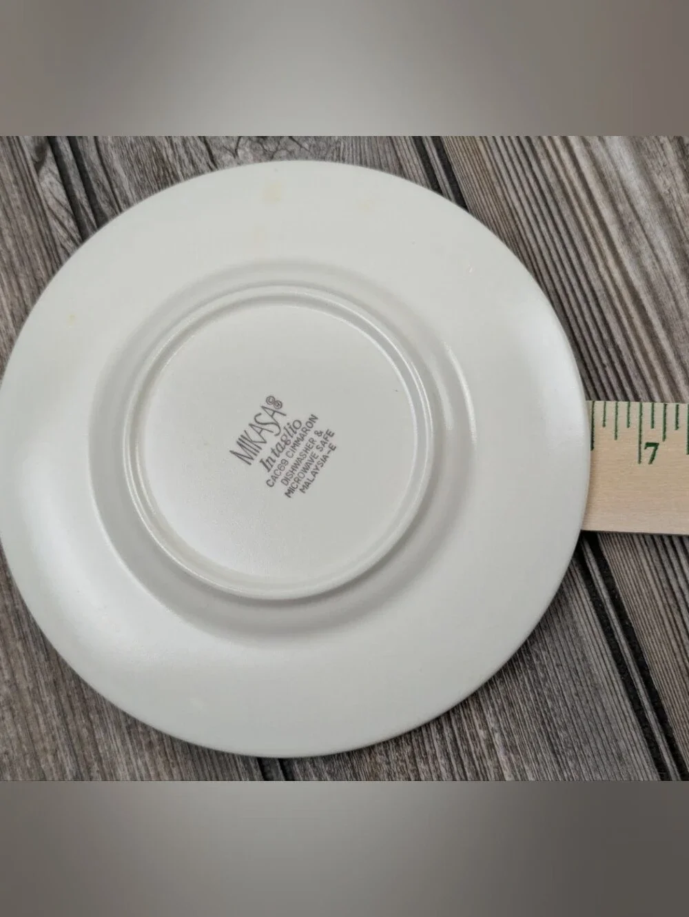 Vtg Mikasa Intaglio Cimmaron Saucers Set of 4 CAC69 Southwestern